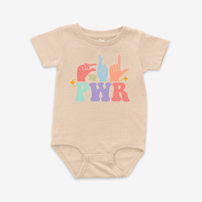 GRL PWR Onesie Tee