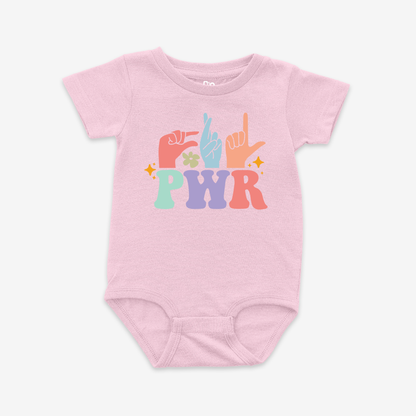 GRL PWR Onesie Tee