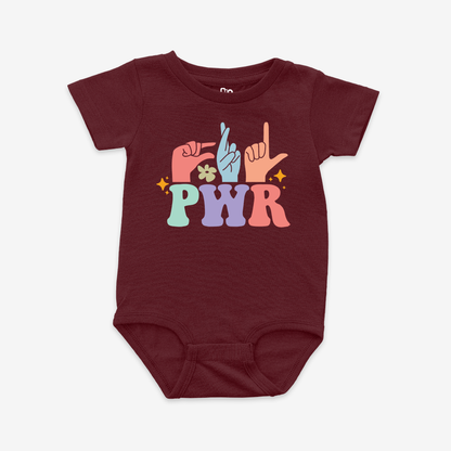 GRL PWR Onesie Tee