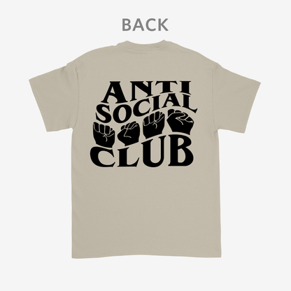Anti Social Moms Club Tee