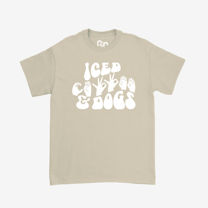 Iced Coffee & Dogs Tee