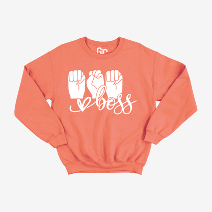 Mom boss Crewneck