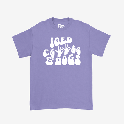 Iced Coffee & Dogs Tee