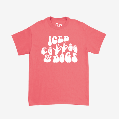Iced Coffee & Dogs Tee